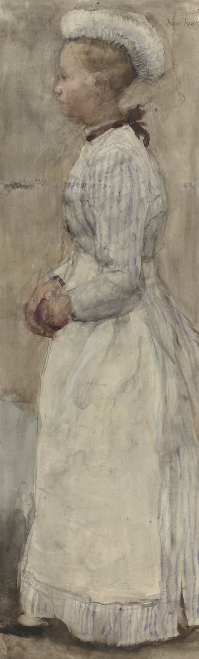 Maid by Isaac Israels